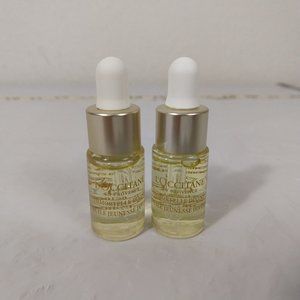 2 X L'Occitane Immortelle Divine Youth Oil Dropper 0.1 Oz Travel Size